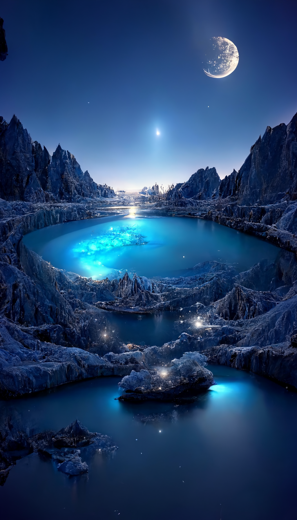 藍色星空