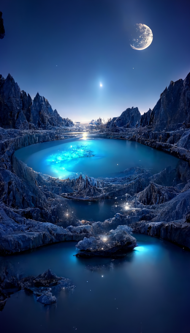 藍色星空