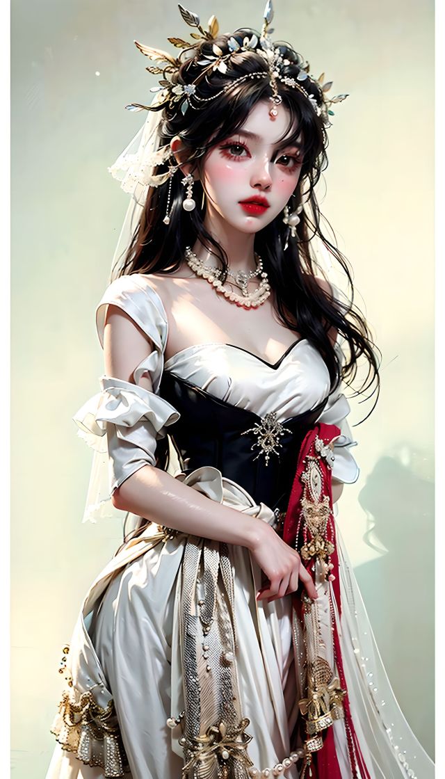华丽服饰美女①