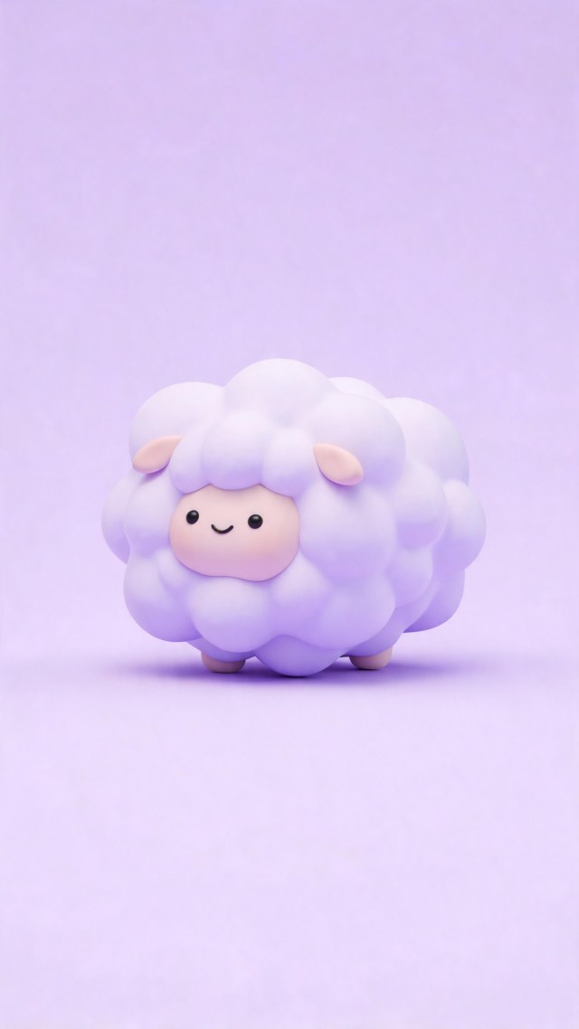 云朵小羊·淡紫梦境