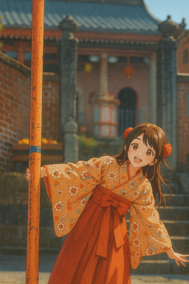 喜庆少女