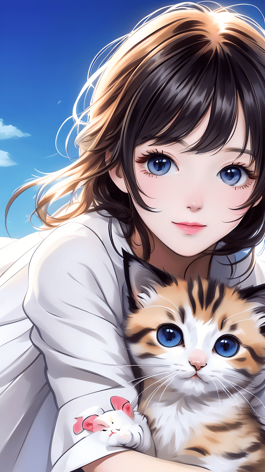 美女与猫