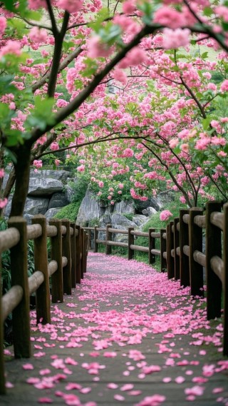 鲜花小道