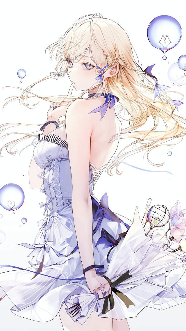 金发少女