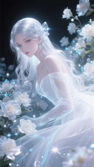 花海的梦幻美少女