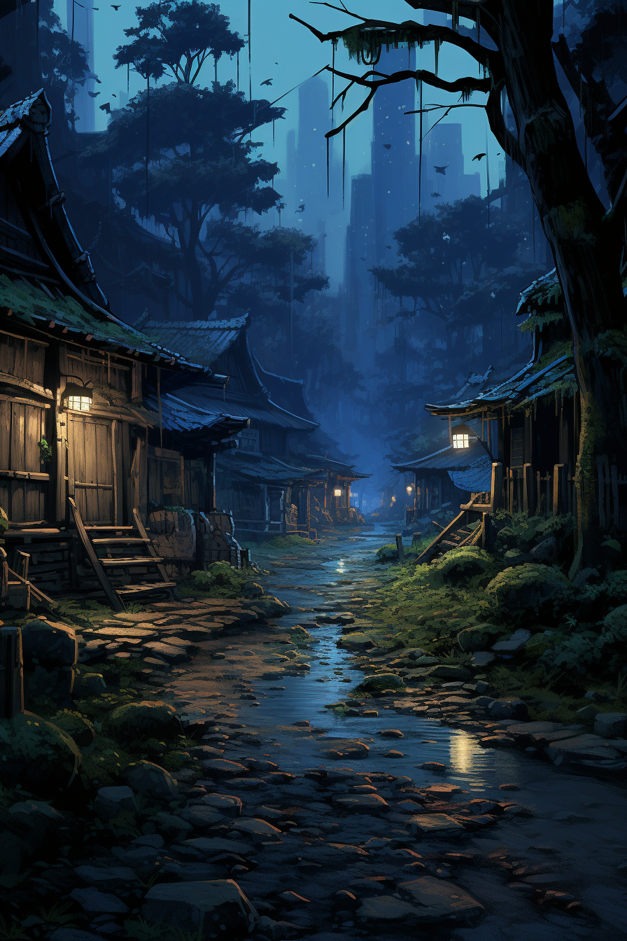 夜晚