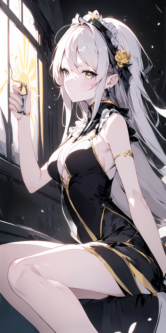 窗边