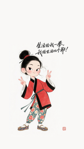 比个耶