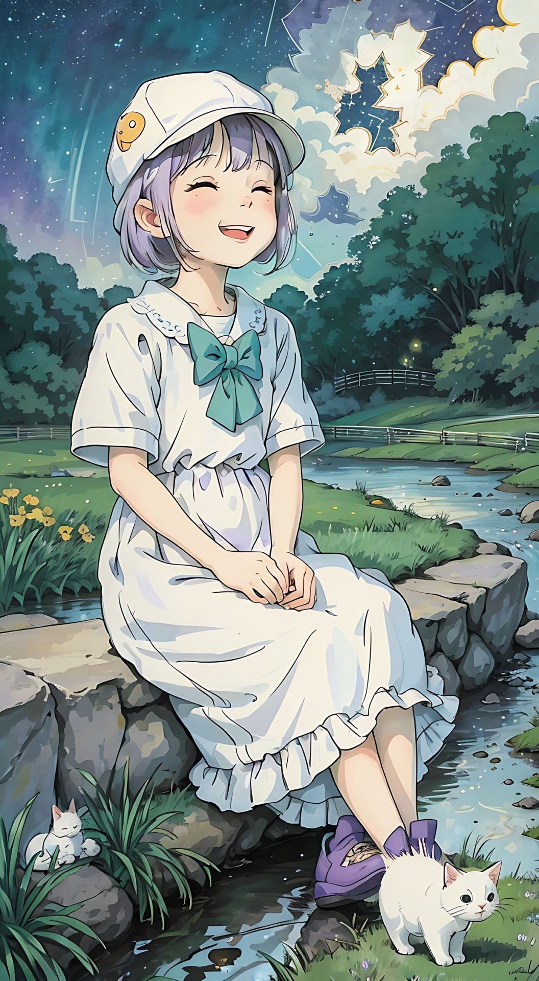 快樂的女孩