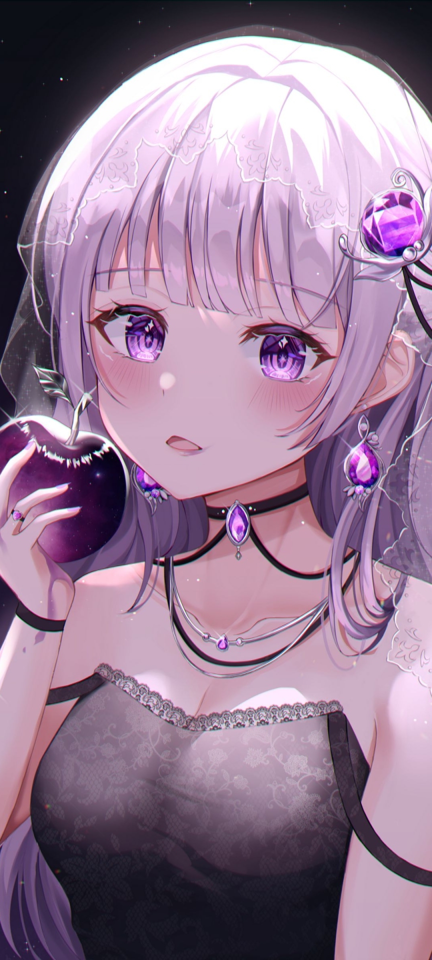 紫色的