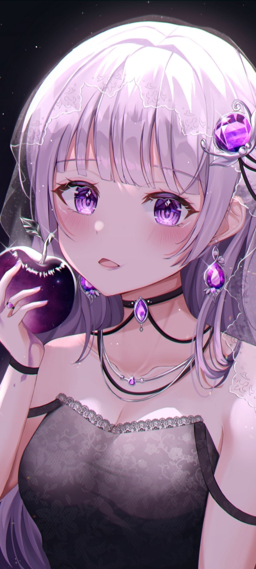 紫色的