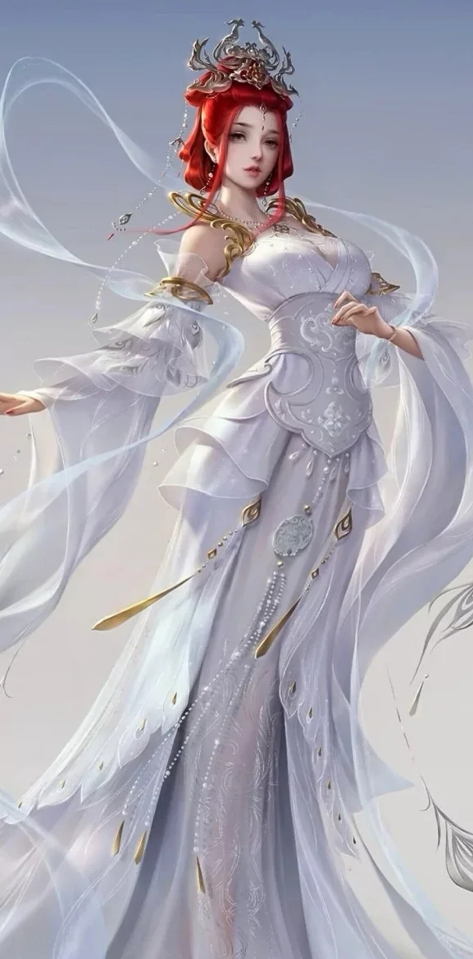 古裝美女微信聊天圖