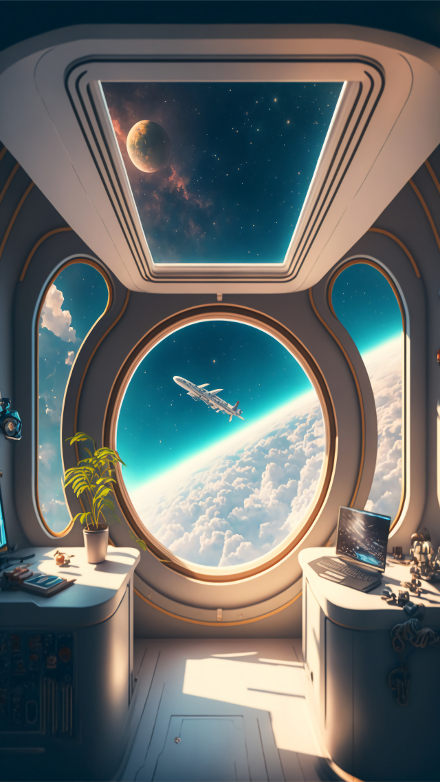 太空休闲生活