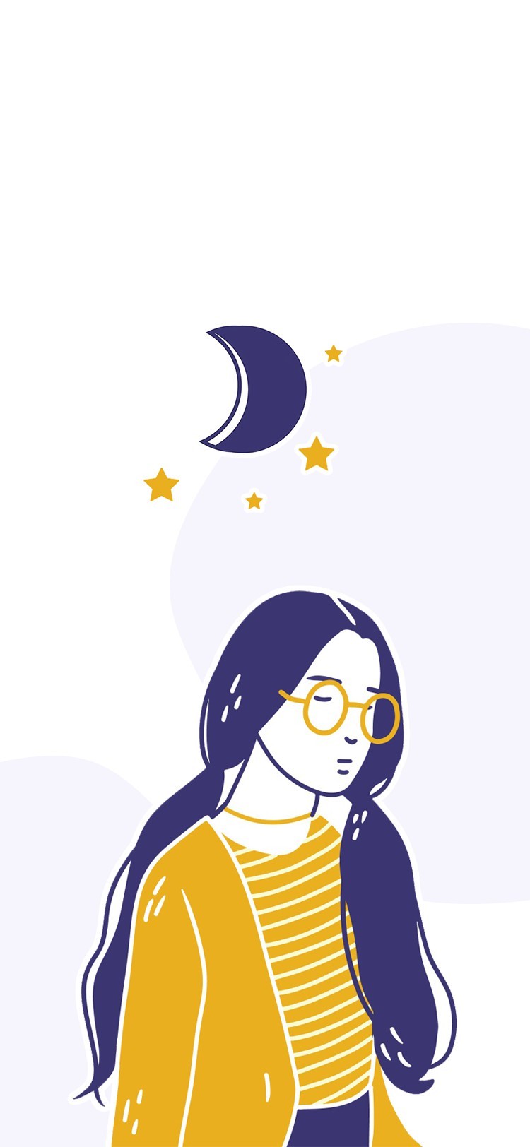 時尚女孩夜-鎖屏