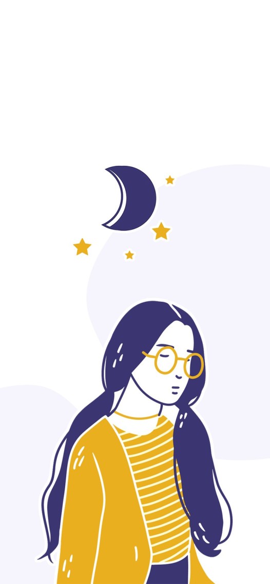 時尚女孩夜-鎖屏