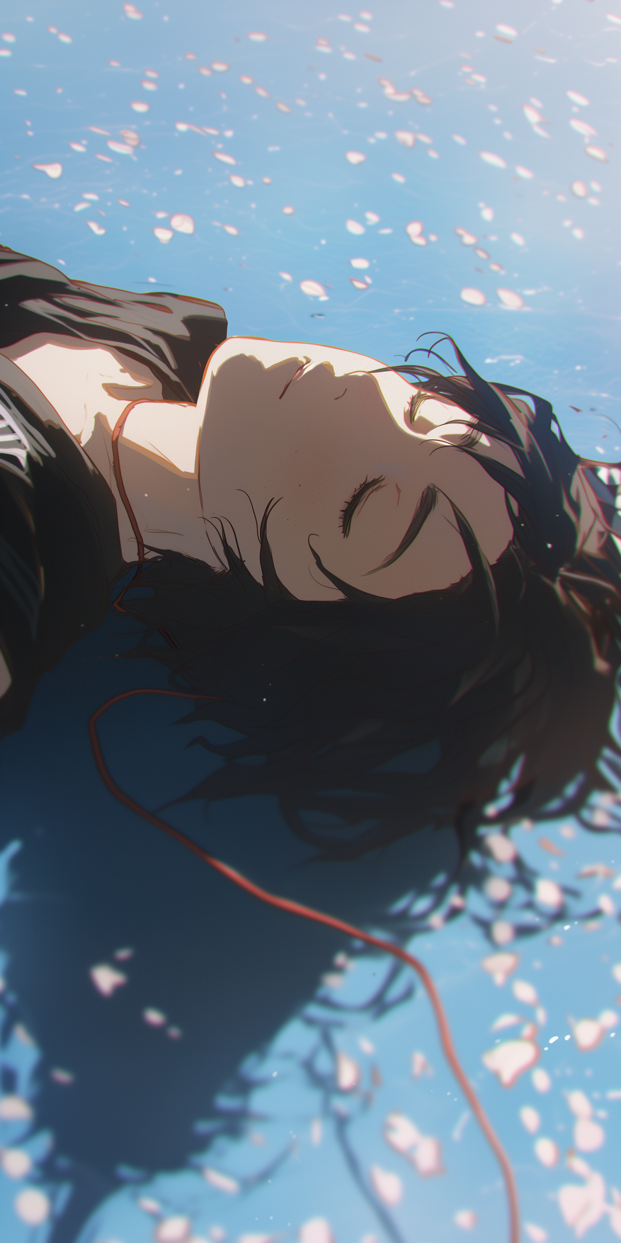 睡著了