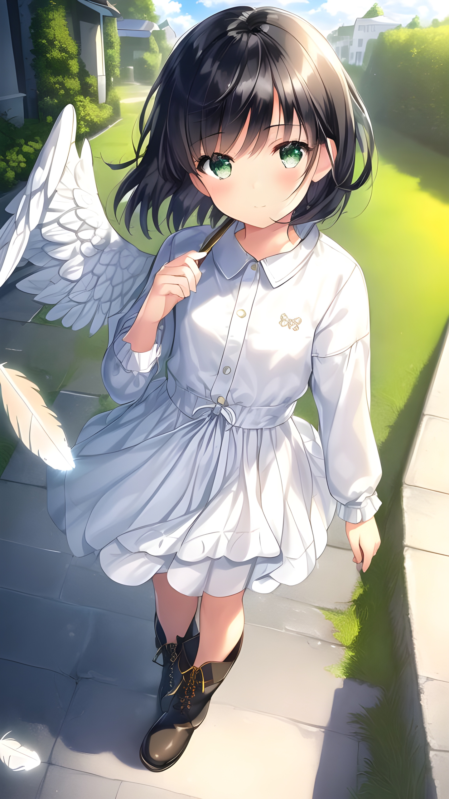 长翅膀的女孩