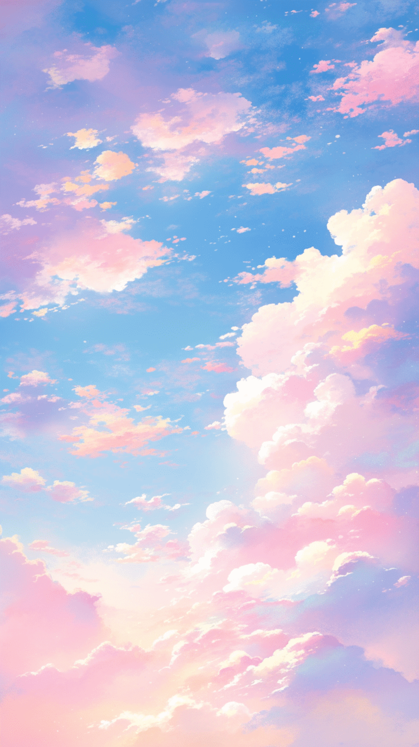粉色天空