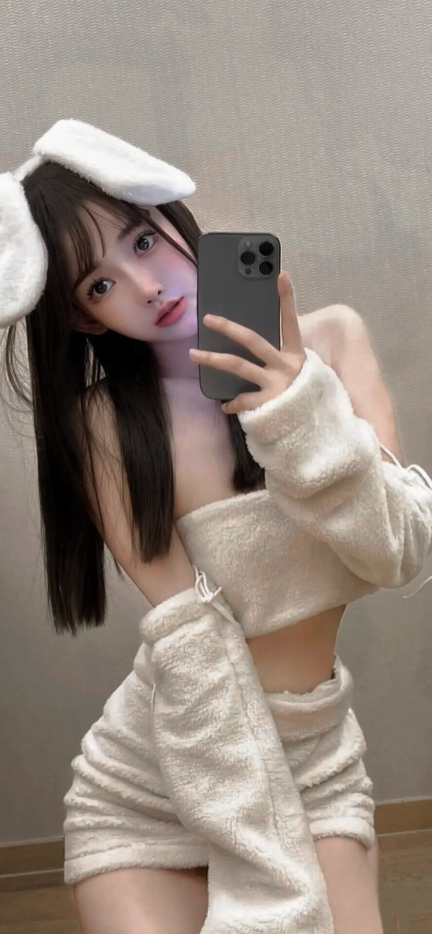 好可愛的萌妹子