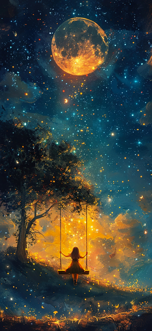 唯美星空壁紙
