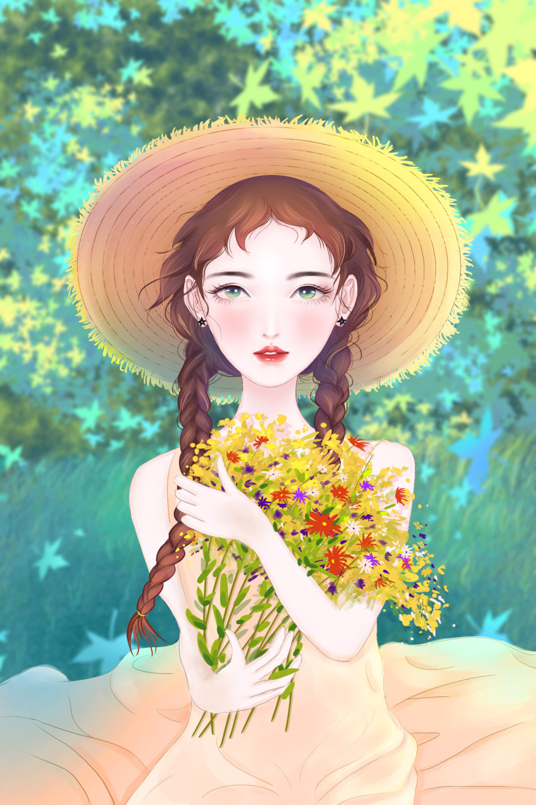 手機壁紙高清夏天，你好