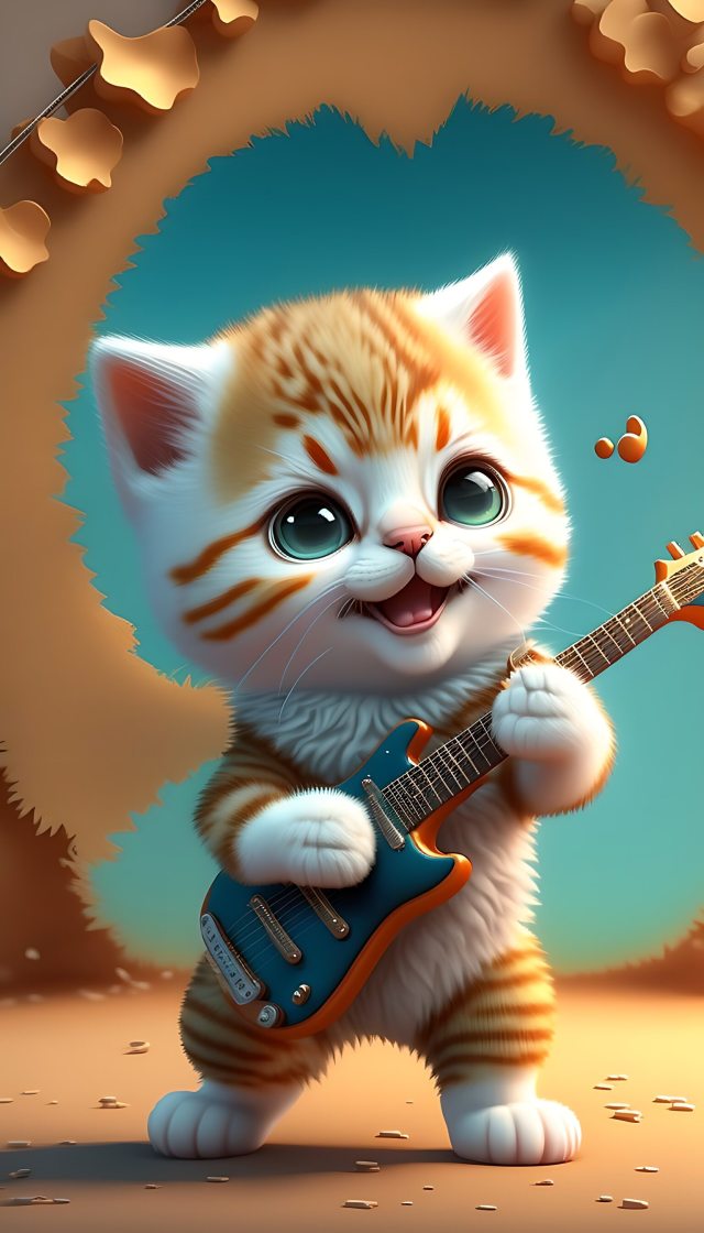 吉他手~猫