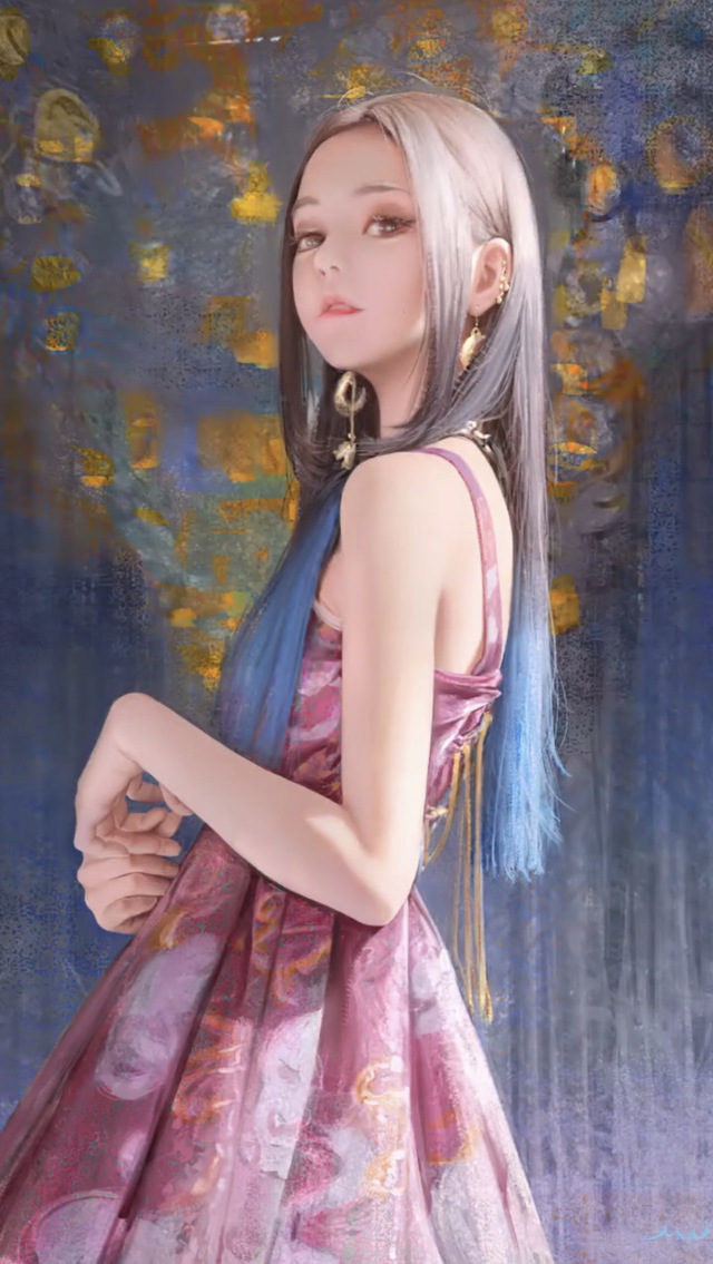 治愈系插画女孩