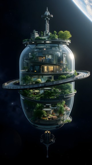 太空绿洲