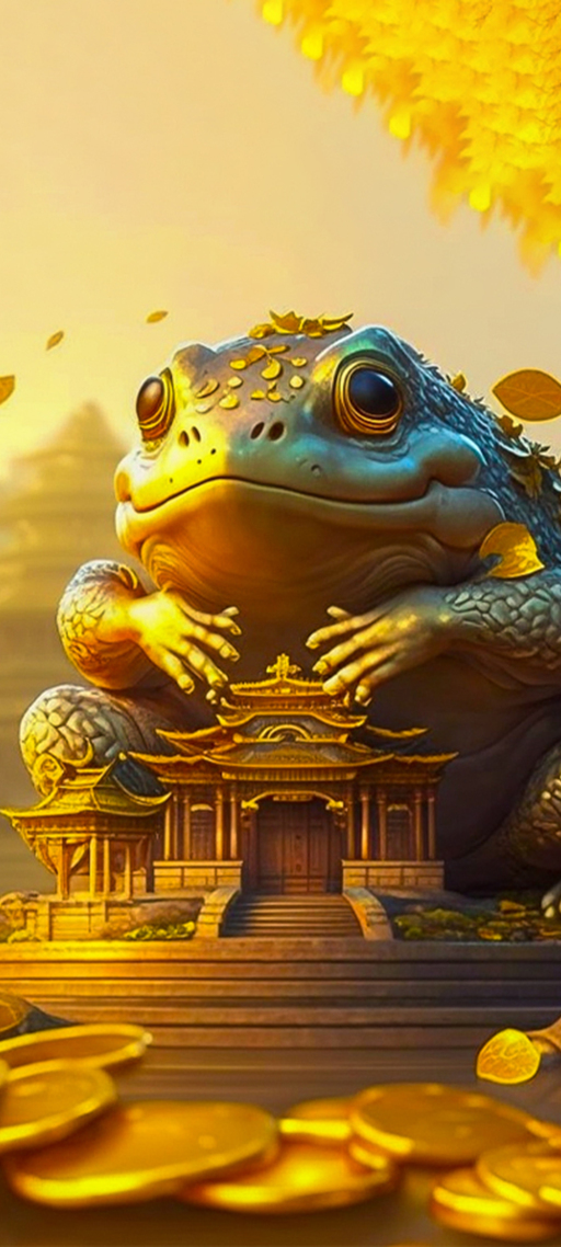 金蟾招財 4K