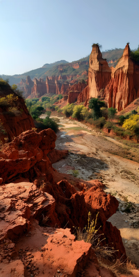 土林秘境，天地丹青
