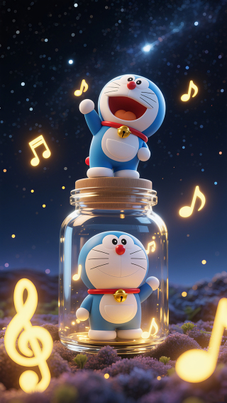 哆啦a梦音符