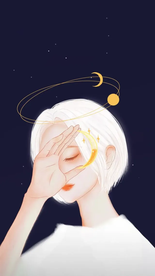 好看的微信壁纸星月神