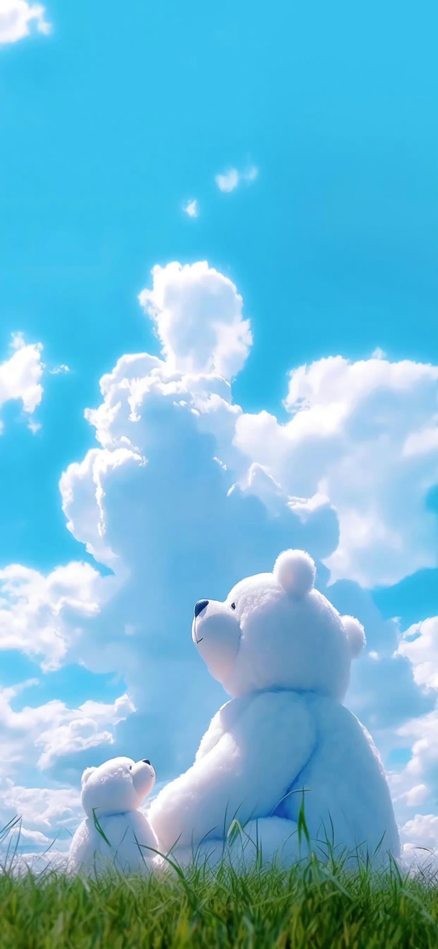 可愛雲朵熊1