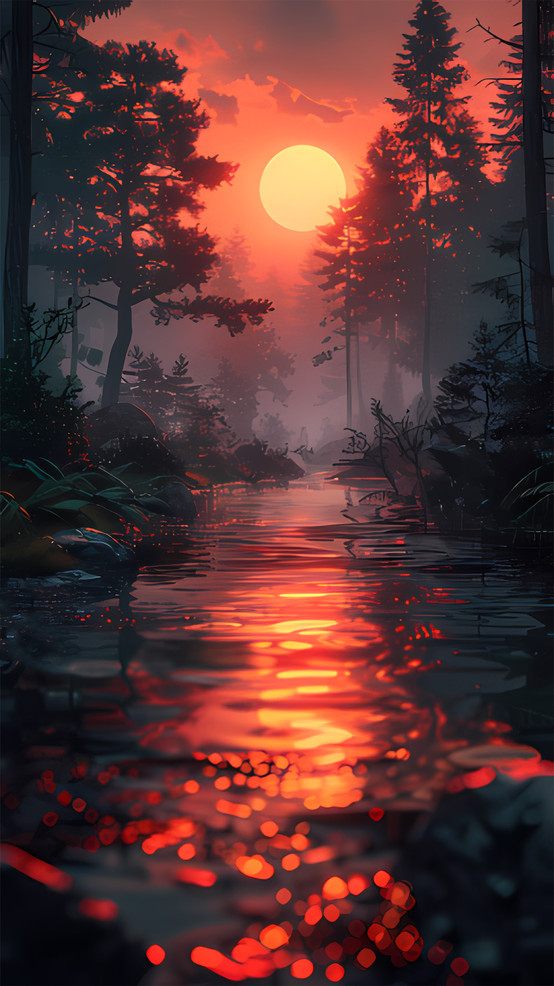 落日夕陽