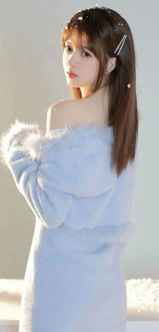 美女的背影