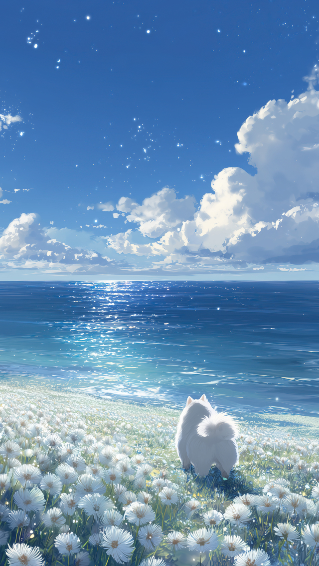 夢幻浪漫海邊