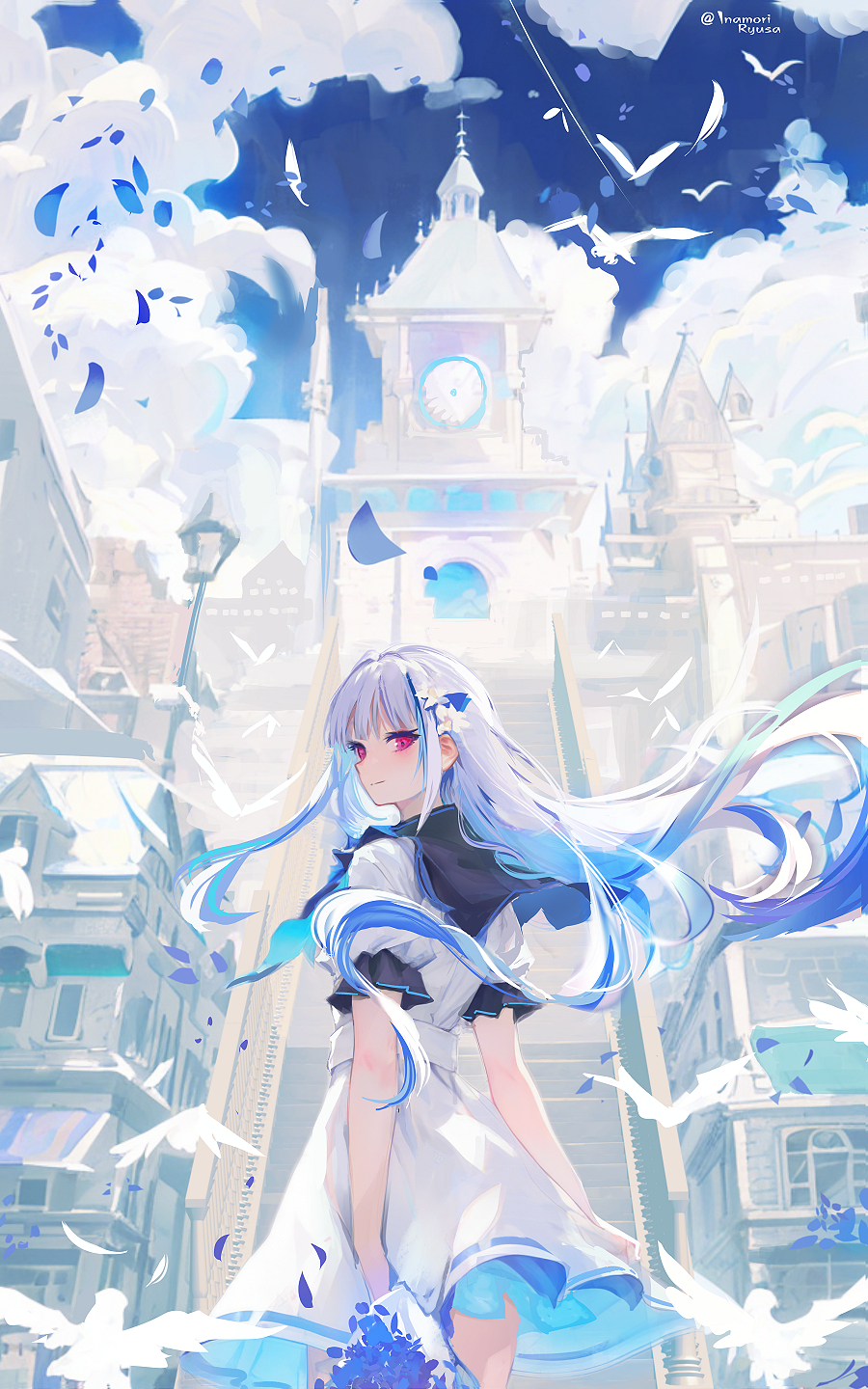 少女和城堡
