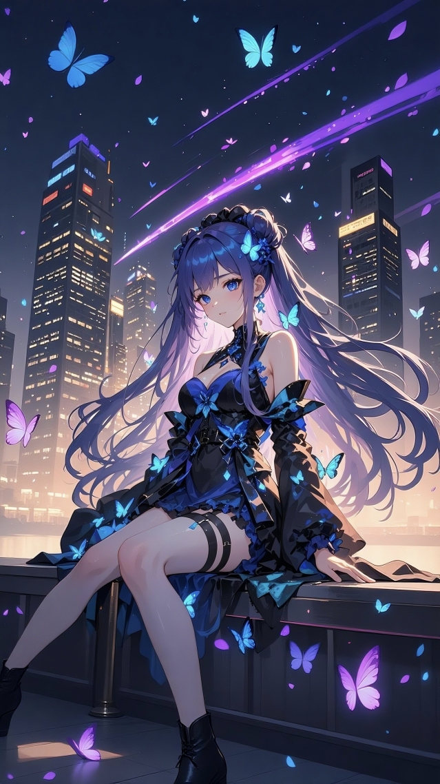 长发少女