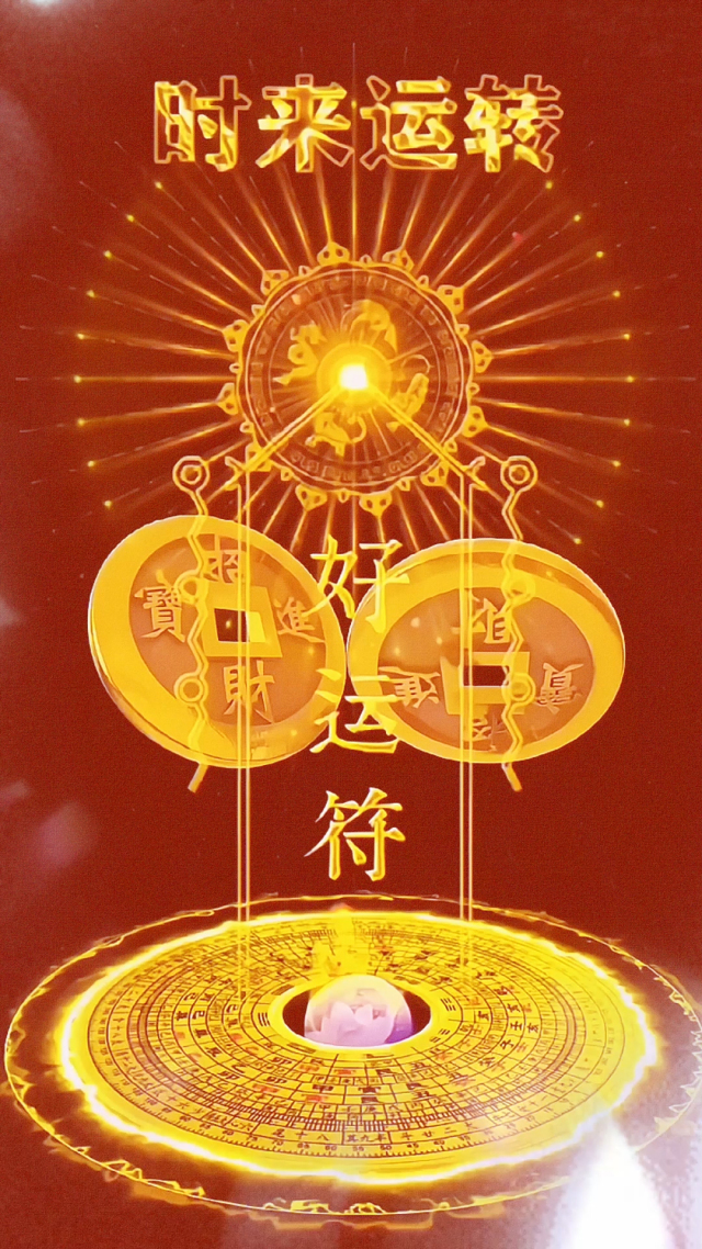 吸金陣 時來運轉 發財好運符
