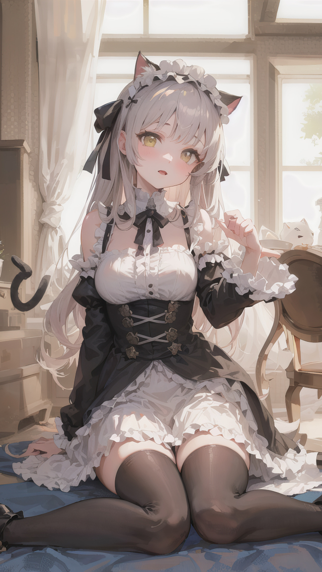 獸耳娘貓女僕
