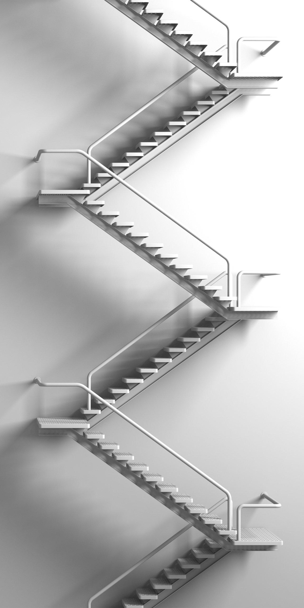 黑白樓梯~建築