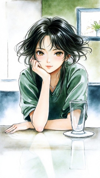 帅气女孩