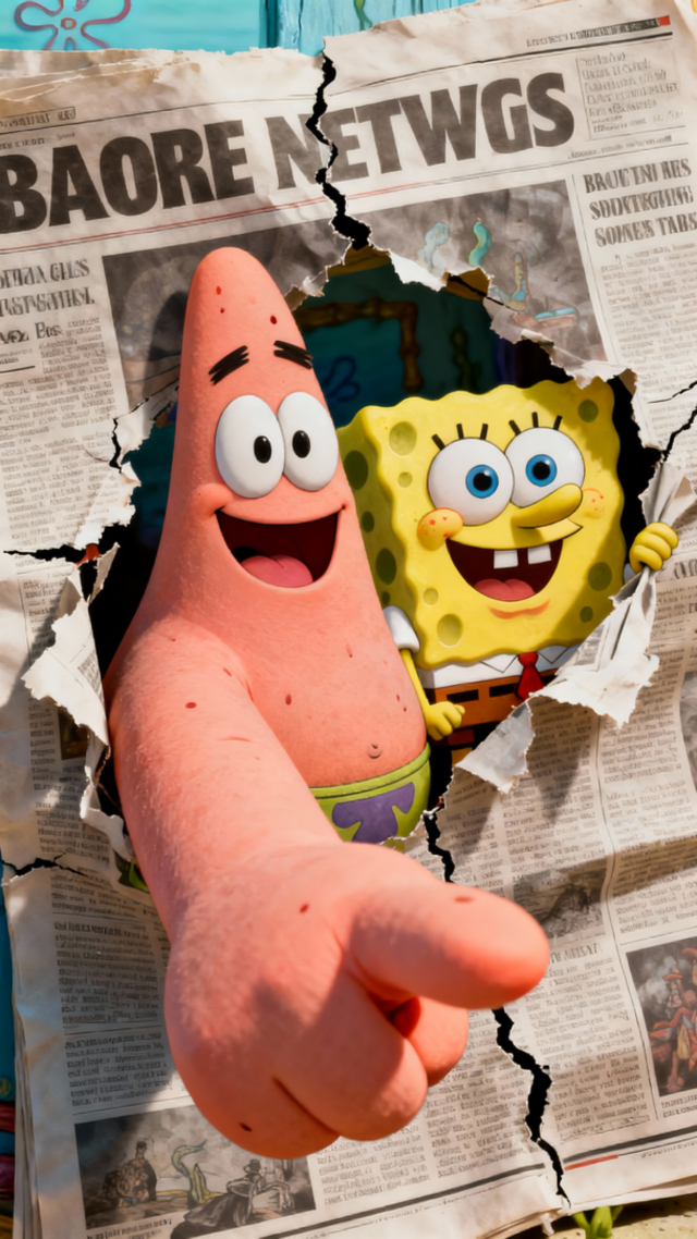 派大星海绵宝宝