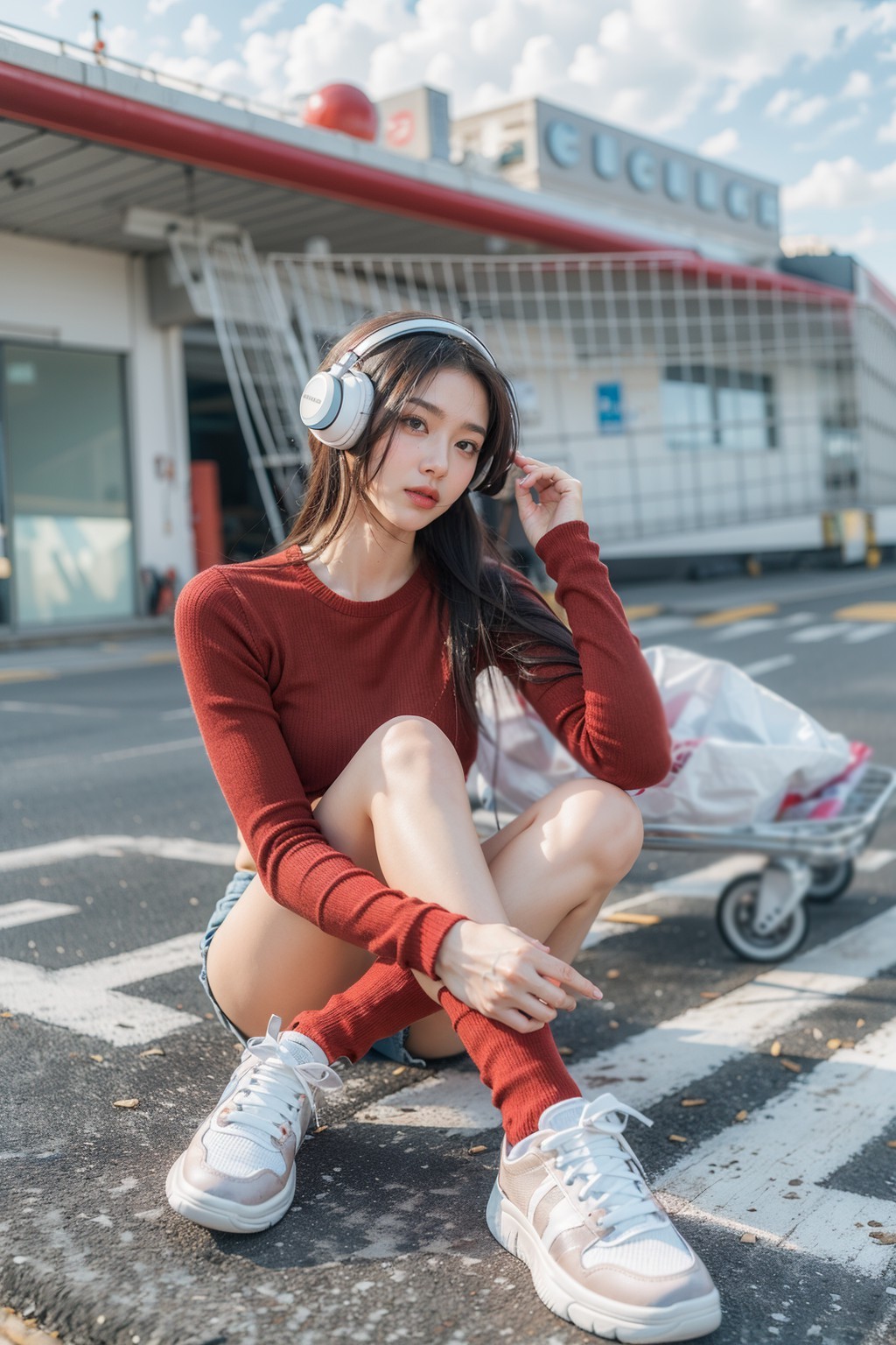 WUMUMU-戴耳機的美少女