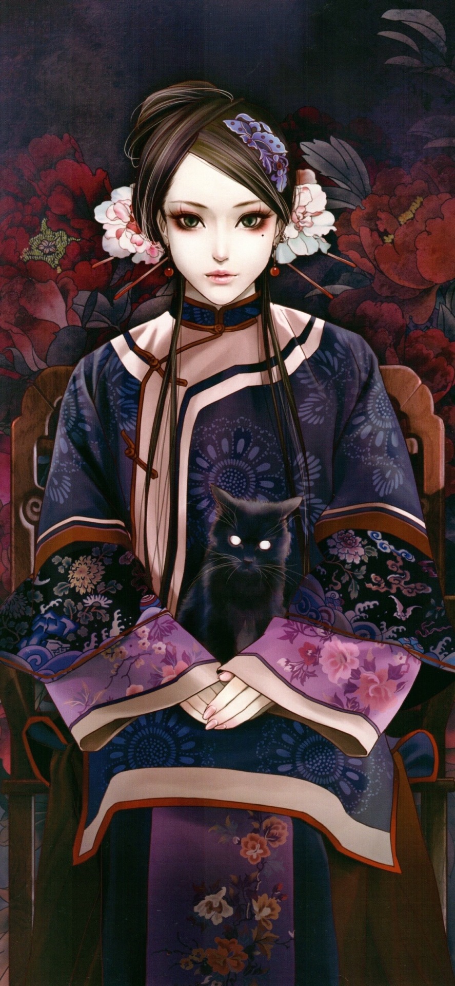 繁花如素系列美女