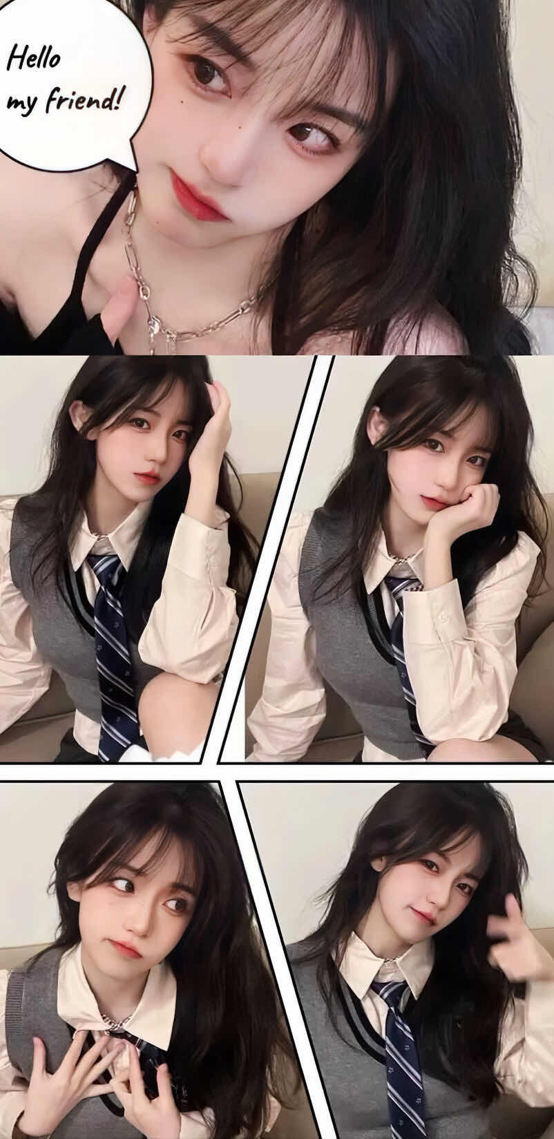 假裝女朋友壁紙111203