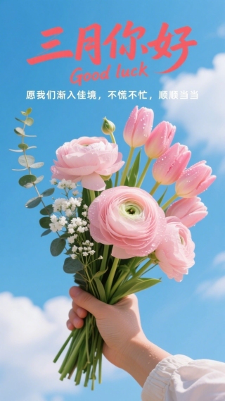 三月你好