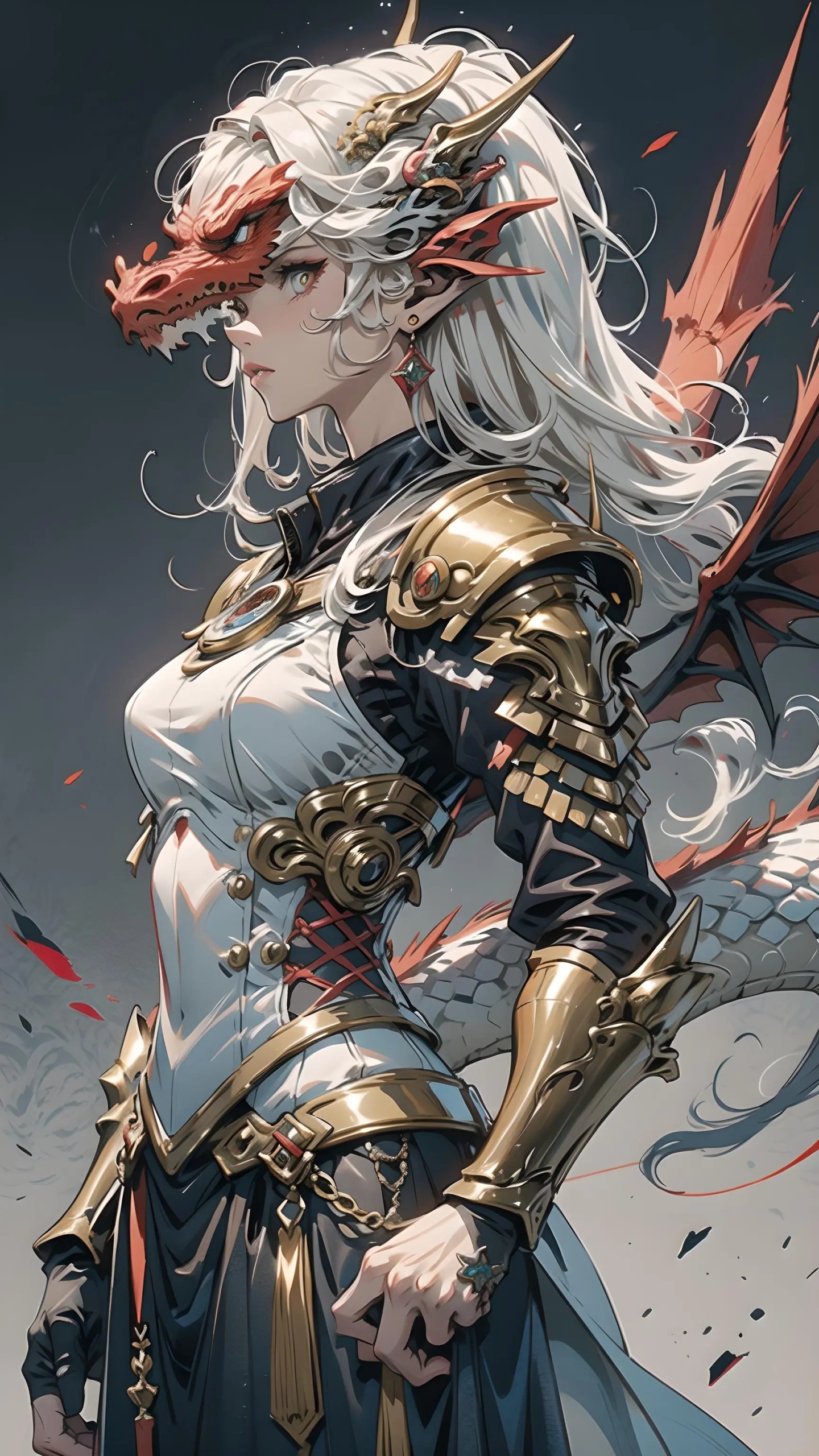 龍頭女戰士