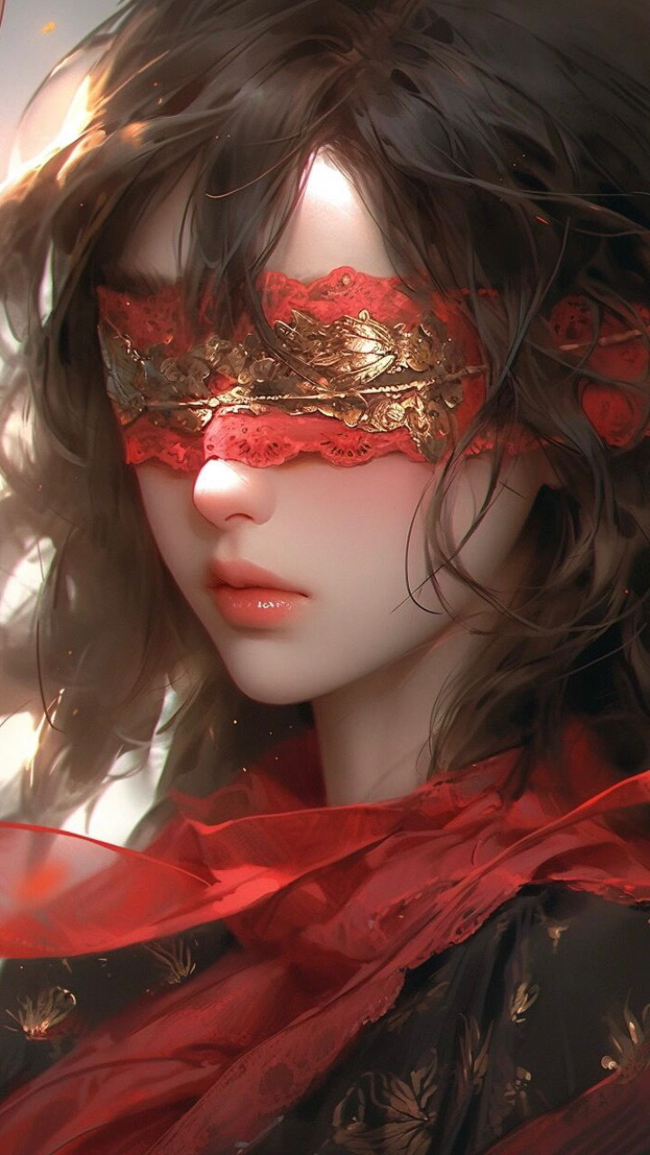 紅色蒙面女神