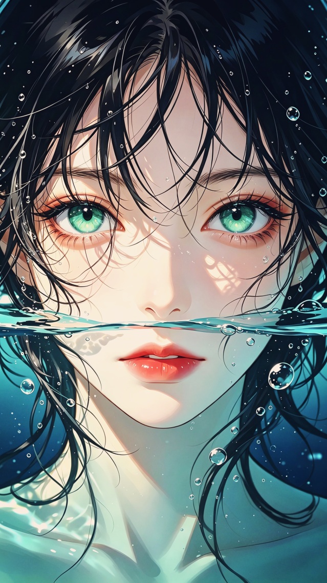 水中少女
